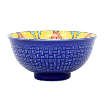 12cm Blue Mandala Decorative Dessert Bowl