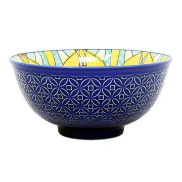 15cm Blue Mandela Decorative Soup Bowl