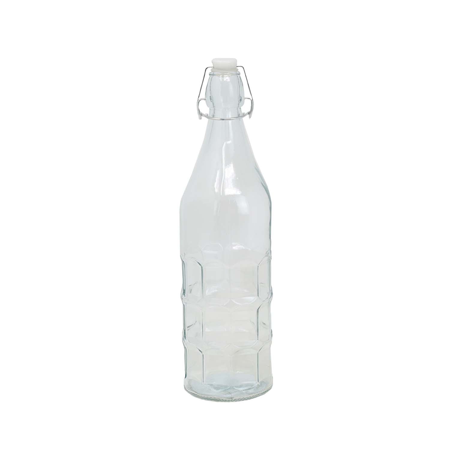 32cm Tall Swing Top Lid Storage Bottle