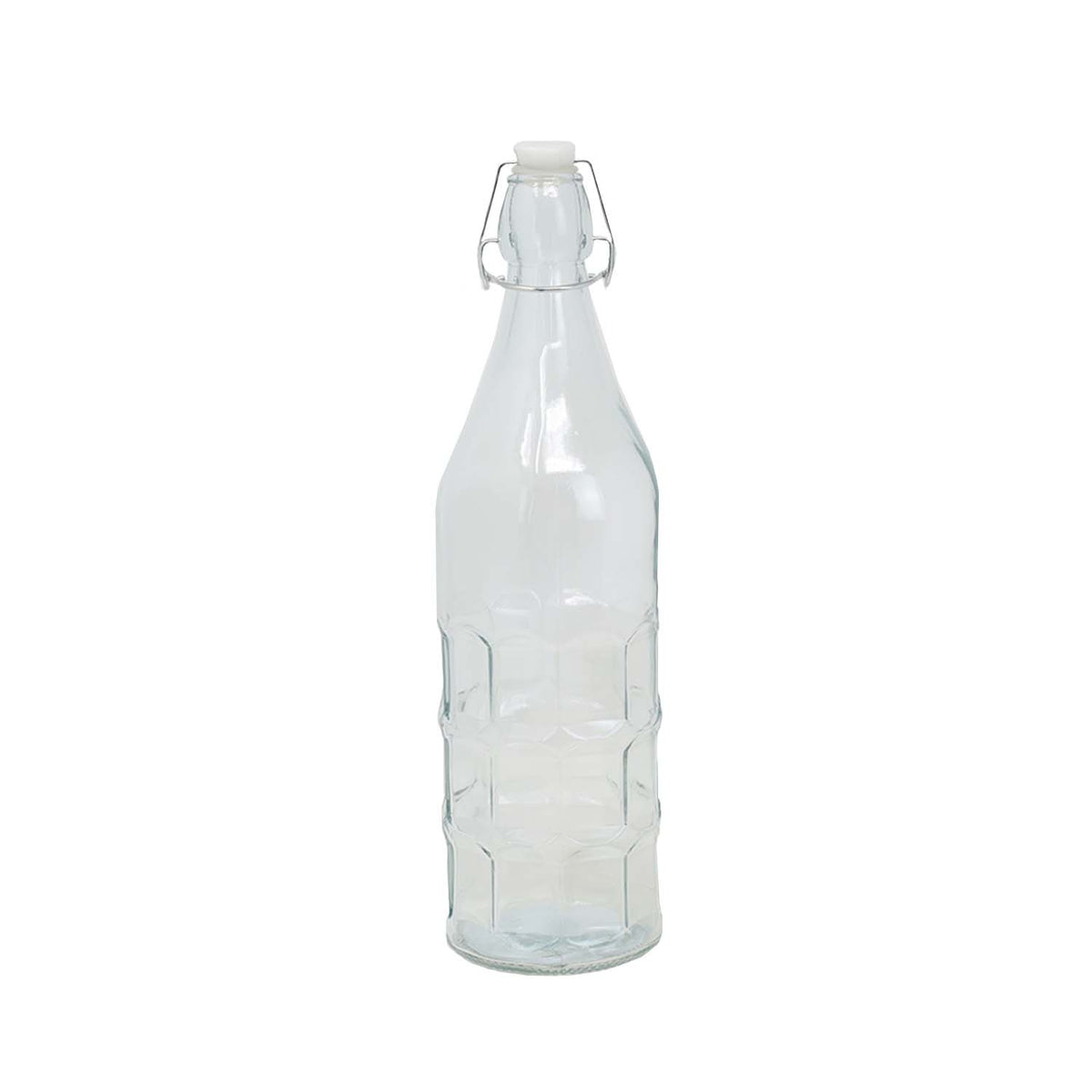 32cm Tall Swing Top Lid Storage Bottle