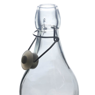32cm Tall Swing Top Lid Storage Bottle