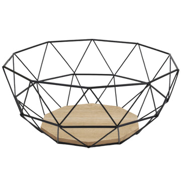 Black Wire  Fruit Basket