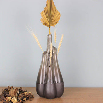 Large Ornamental Vase Planter 2 Tone Flower Display Decorative Natural Interiors