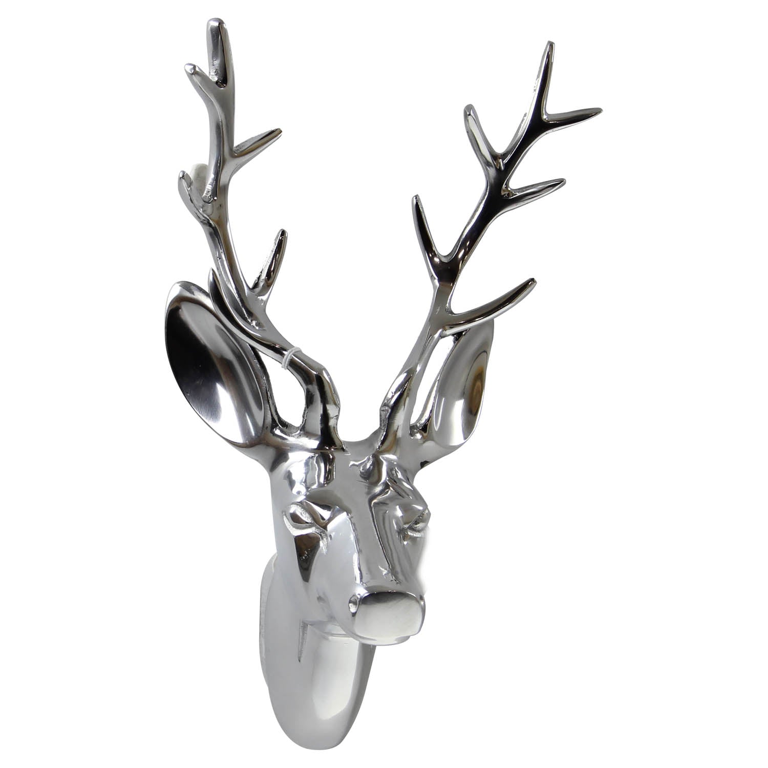 Aluminium Deer Head Wall Mounted Display