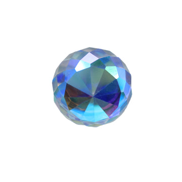 Clear Diamond Shaped Crystal Effect Doorknobs