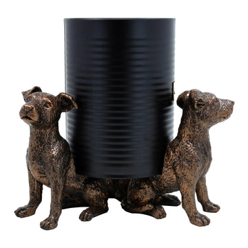 Set Of 3 Brass Pot Plant Risers