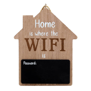 Hanging House Shape Wifi Sign