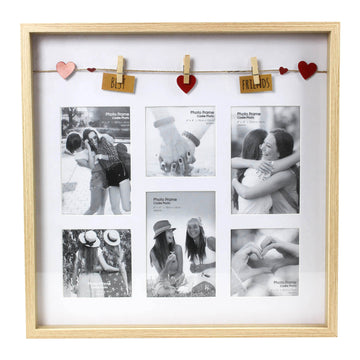 Wooden Multi Picture Photo Set Frames Wall Collage