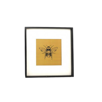 Yellow Bee Hanging Wall Decoration