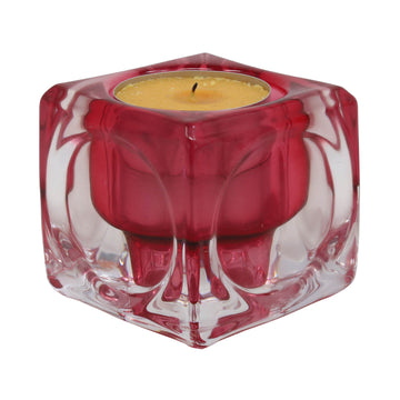 2Pcs Pink Boheme Cube Tealight Holder