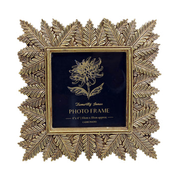 4x4 Gold Leaf Picture Frame