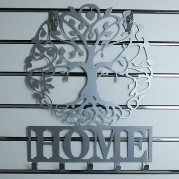 50cm HOME Large Tree of Life Wall Mounted Coat Rack