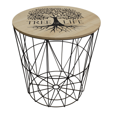 Tree of Life Wire Storage Table