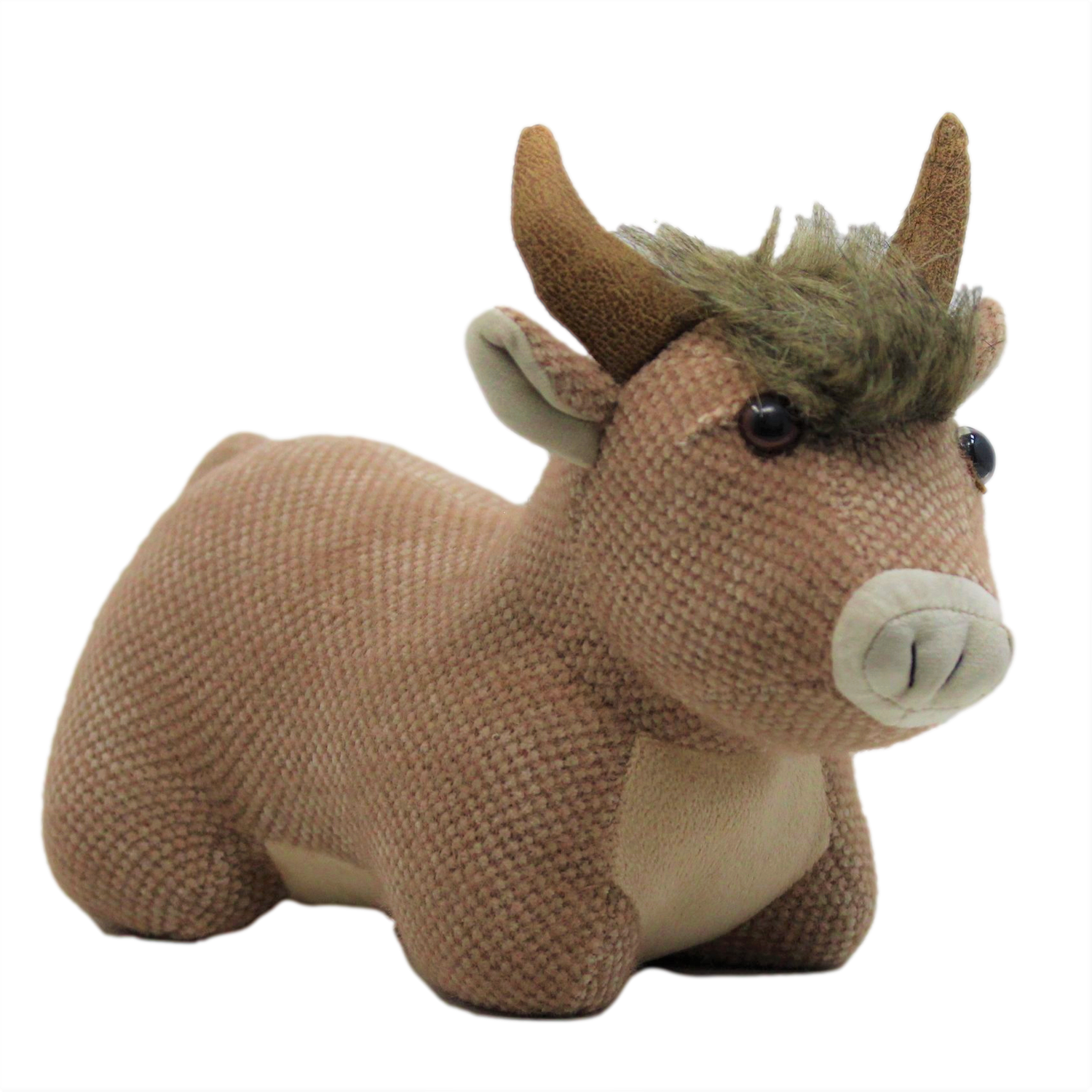 Brown Highland Cow Door Stopper
