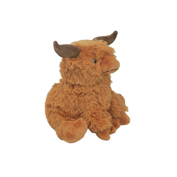 2Pcs 24cm Highland Cow Novelty Door Stop