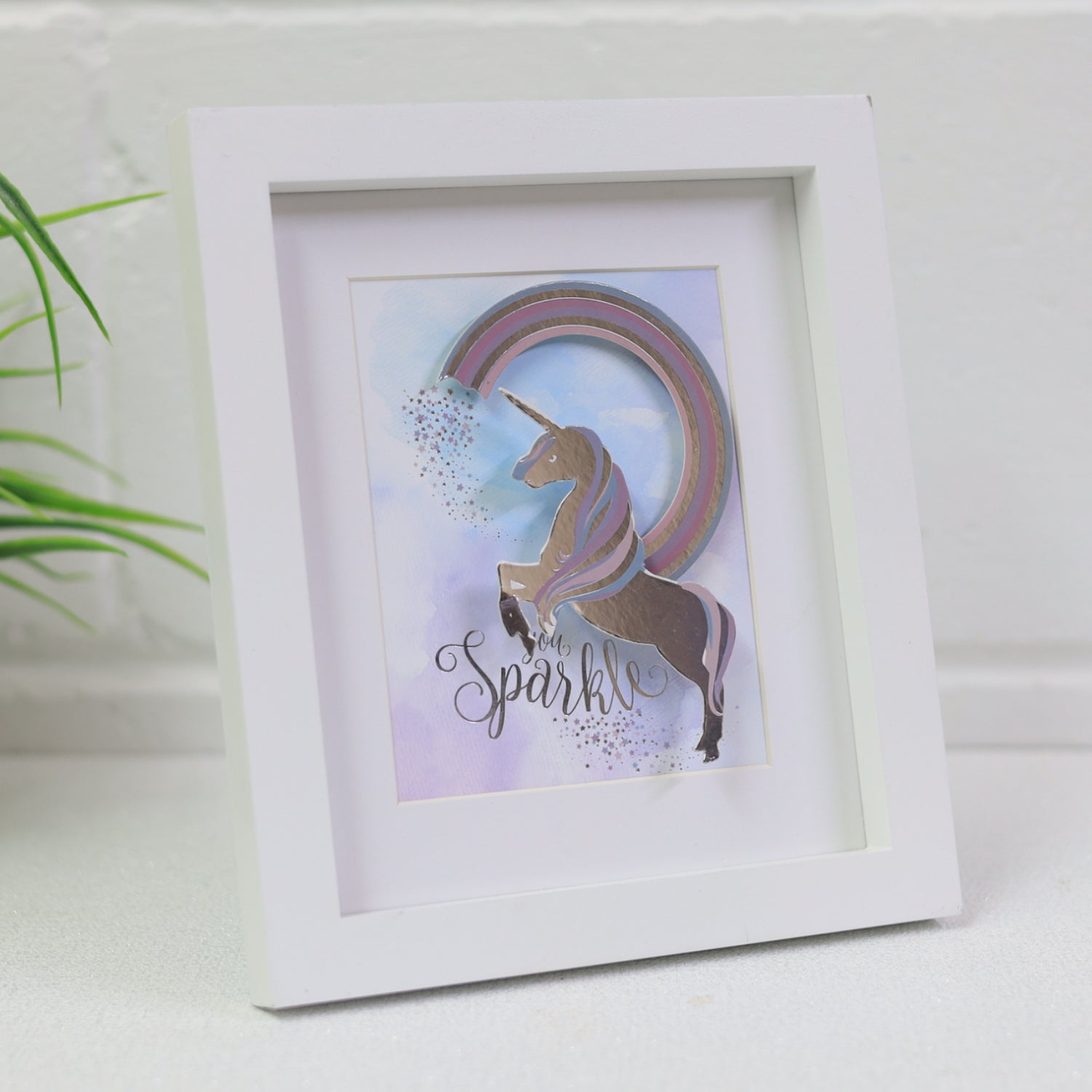 Kids Unicorn Tabletop Photo Frame