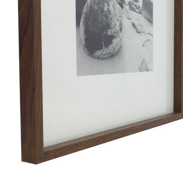 Framed Wall Art - Sepia Beach