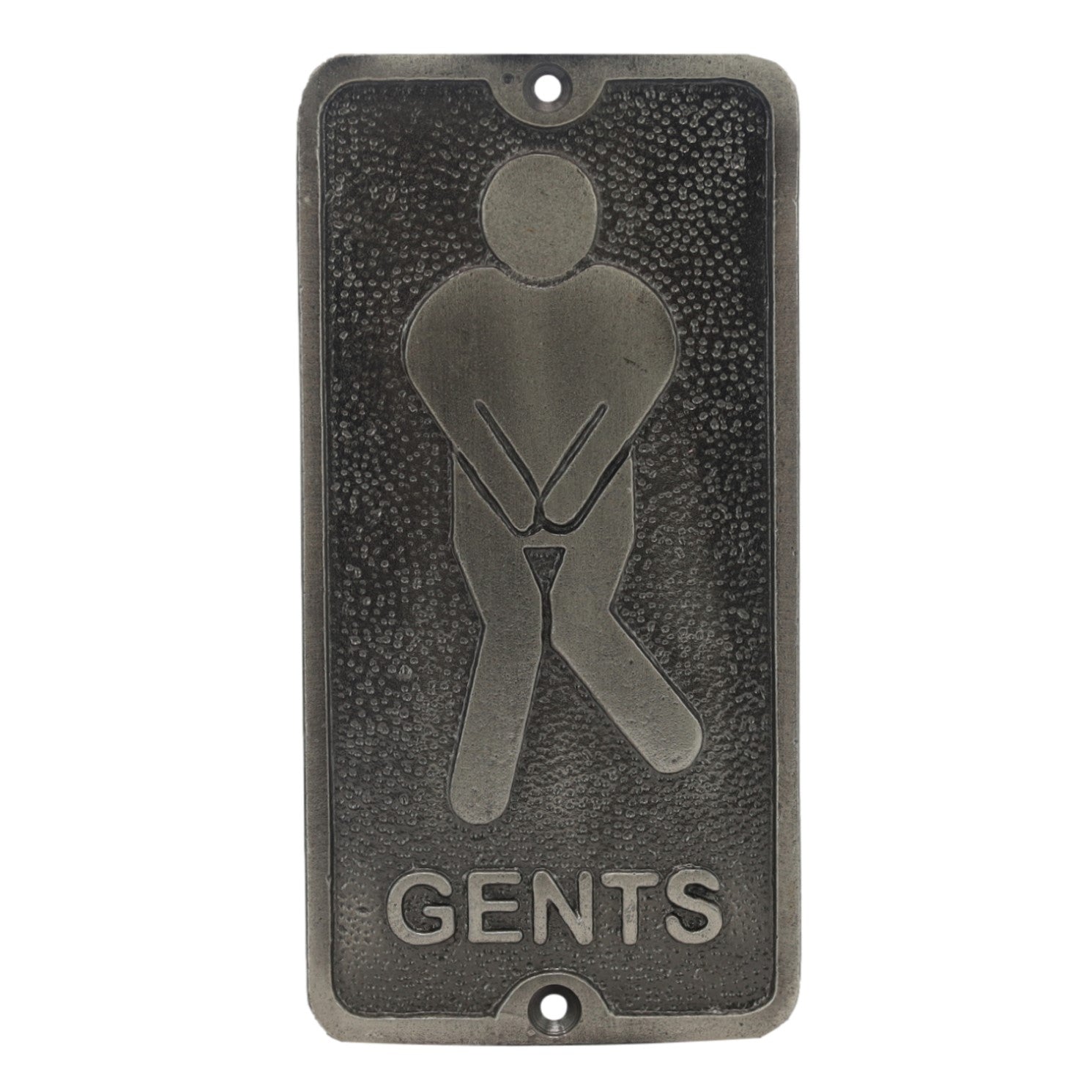 Aluminium Gents Restroom Door Sign