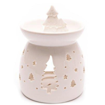 Christmas Tree Frosted Forest Oil Burner