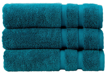 Christy 100% Cotton 675GSM Bath Towel - Signum Vivid Teal