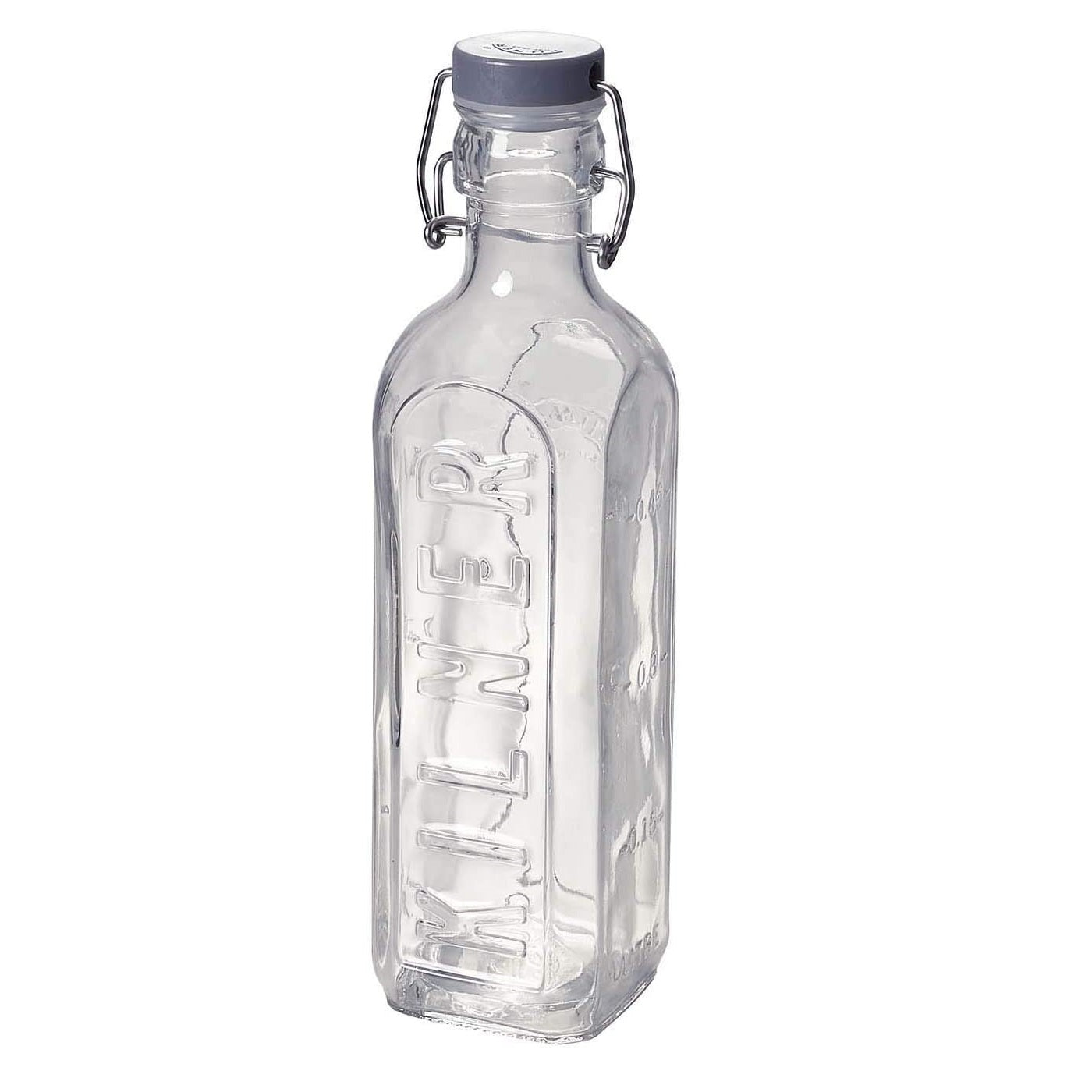 Kilner 600ml Clip Top Glass Storage Bottles