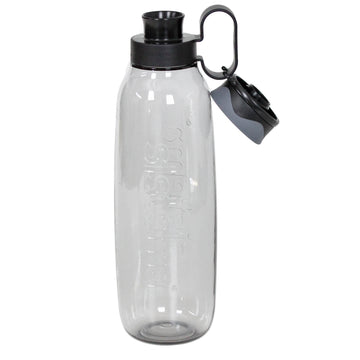 Sistema 850ml Grey Tritan Water Bottle BPA Free