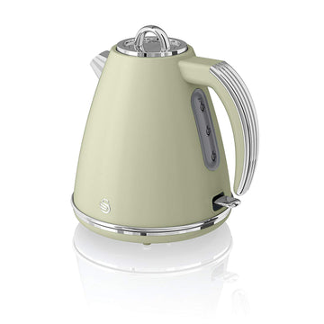 Swan 3000W 1.5L Retro Green Electric Kettle