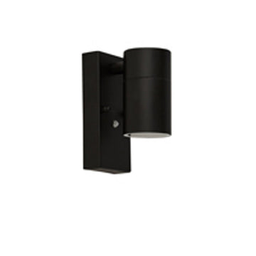 Black Outdoor Wall Light With Dusk Till Dawn Sensor