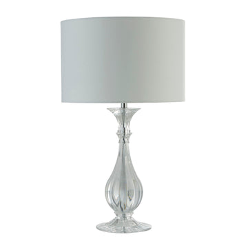 Searchlight Sanna 1 Light Table Lamp Acrylic With White Shade
