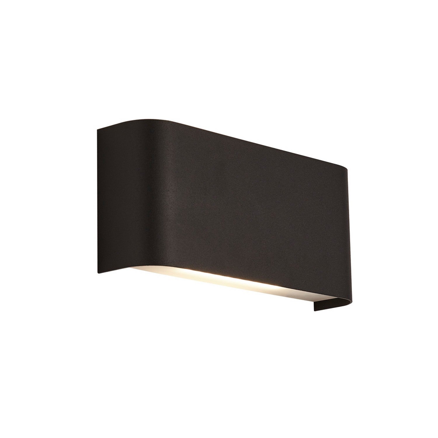 Match Box 2 Light LED Wall Light Black Uplight Downlight