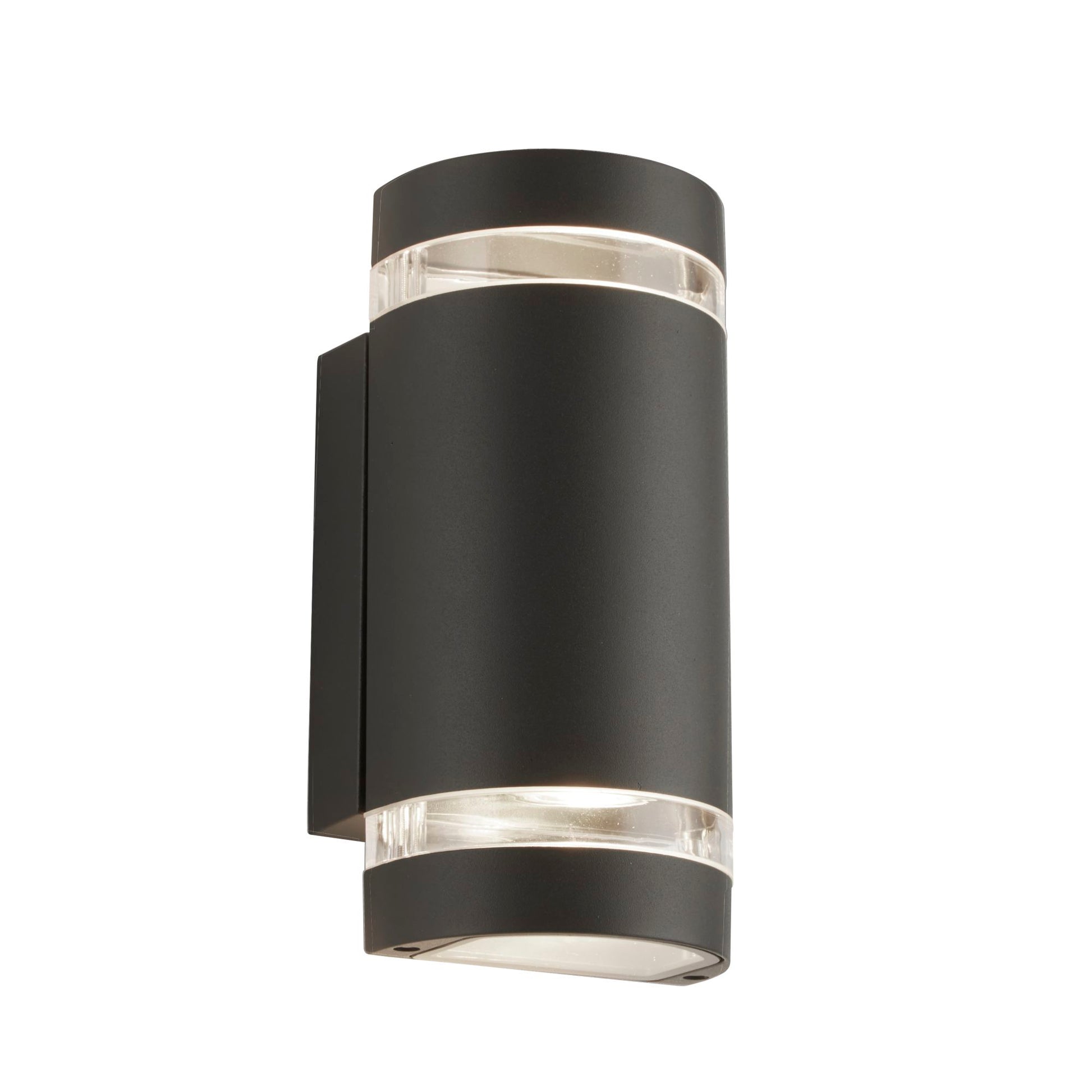 Outdoor 2 Light Curved Wall Bracket LED Lamp