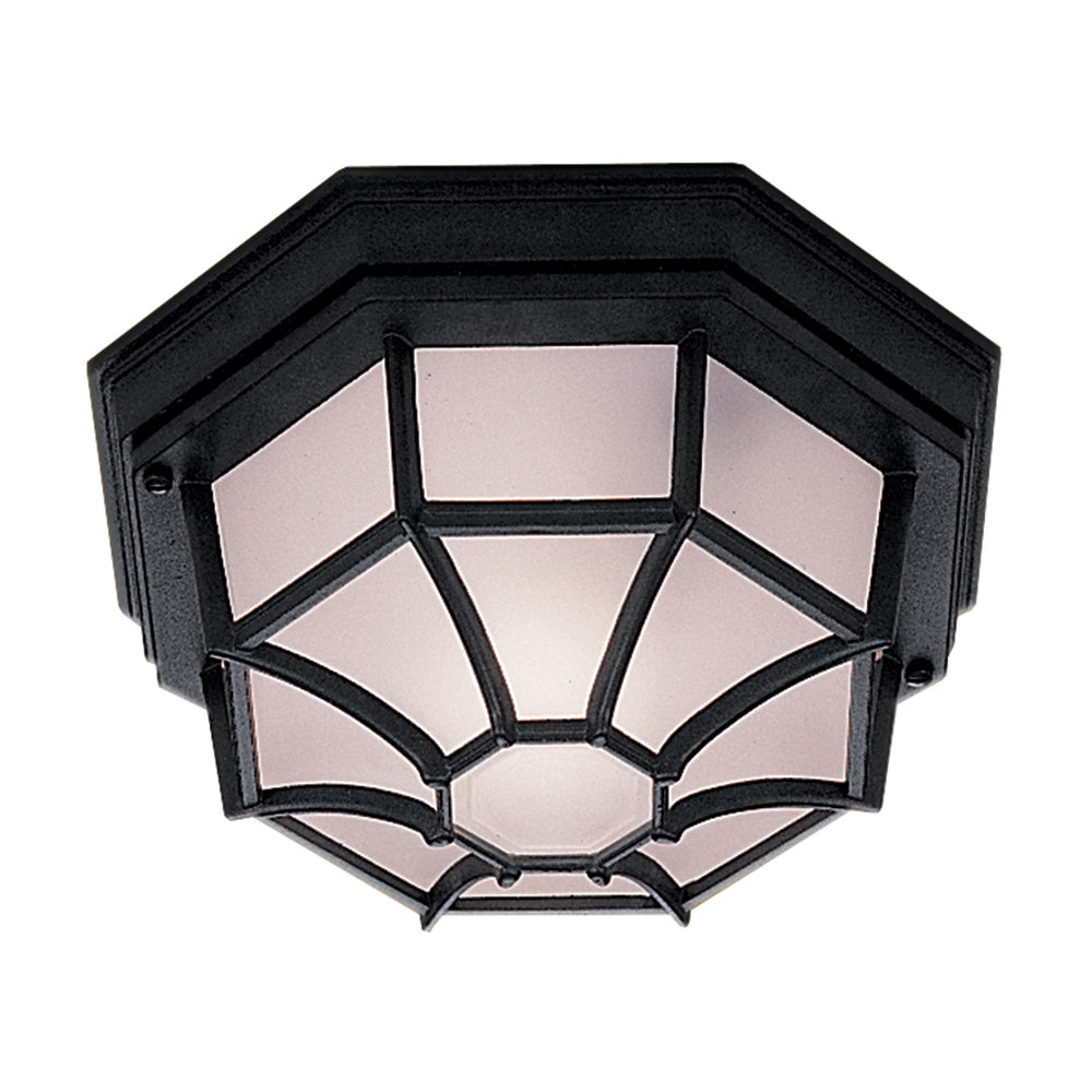 Aluminium Black Outdoor Garage Exterior Flush