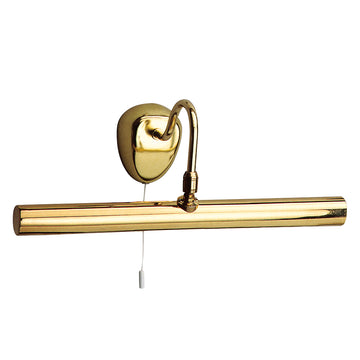 2x25w Pygmy Polished Brass Picture Light