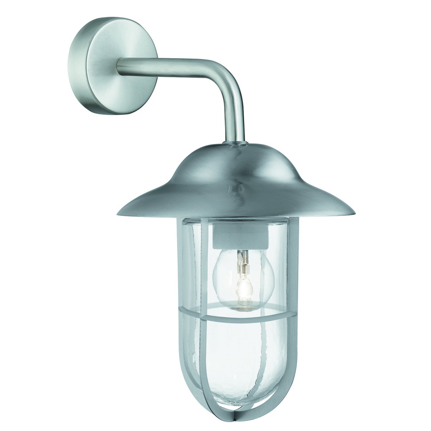 Well Glass IP44 Stainless Steel Wall Lamp