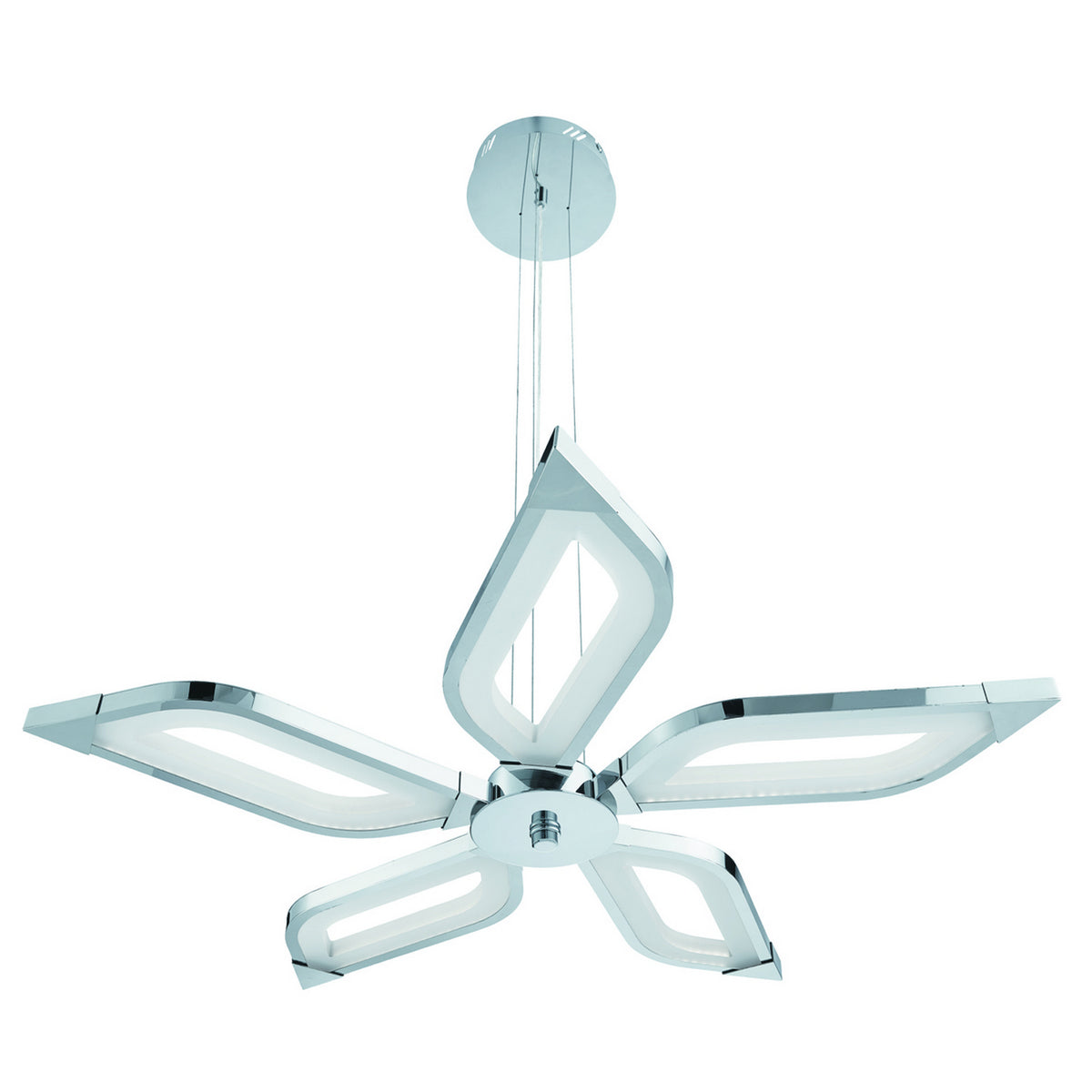 Solexa Chrome LED Pendant Light
