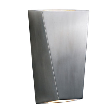 2 Lights Outdoor LED Stainless Steel Wall Light