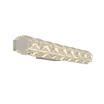Remy 60cm LED Chrome & Crystal Trim Wall Light