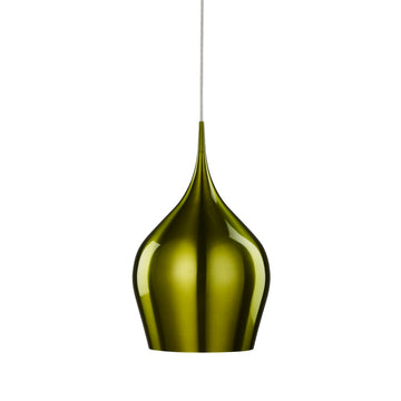 Vibrant Large Green Bell Ceiling Pendant