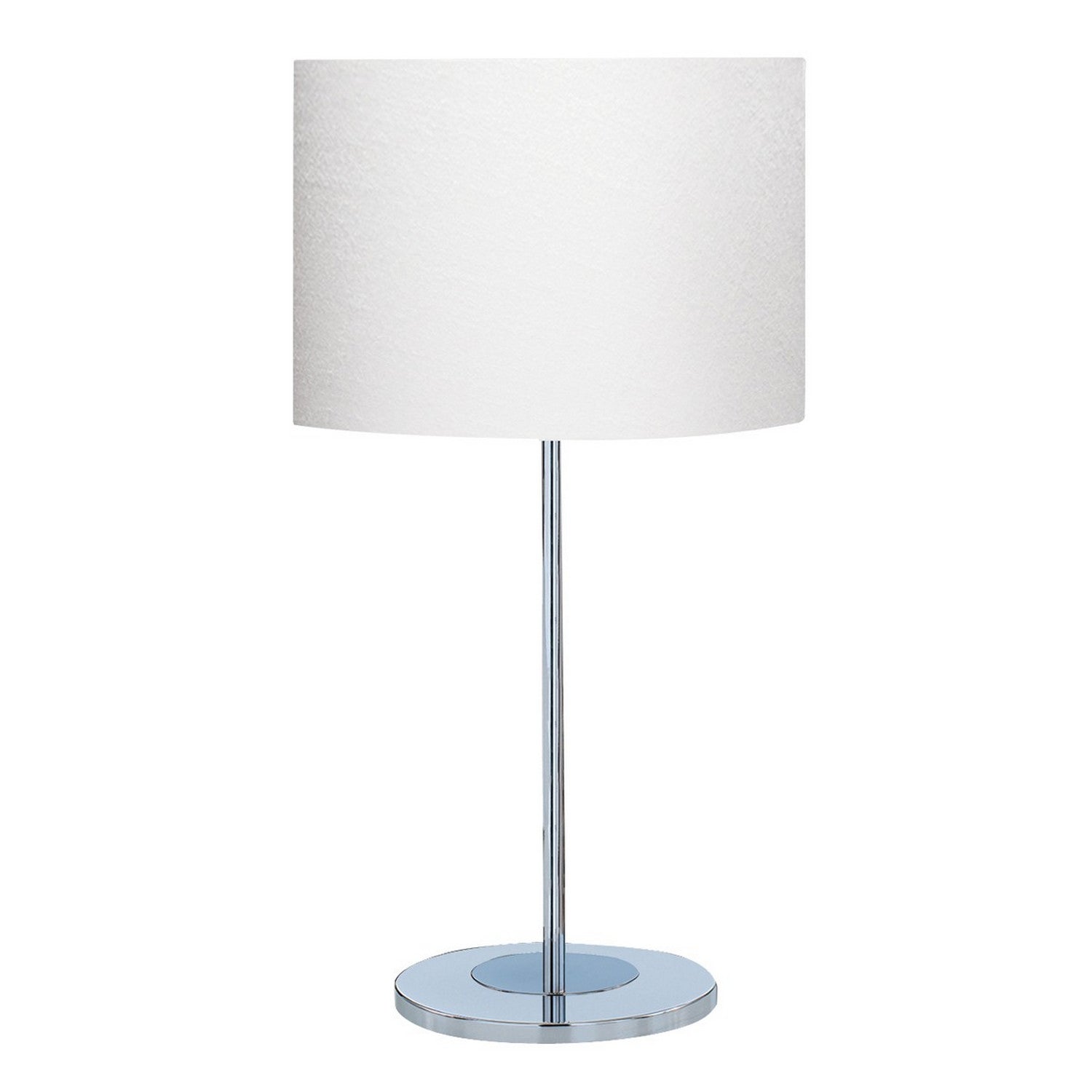 Carter Chrome & Fabric Shade Table Lamp
