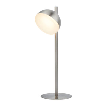 Tully Satin Silver LED Table Lamp