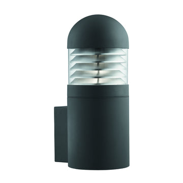 Bronx Black With Polycarbonate Diffuser Outdoor Wall Light