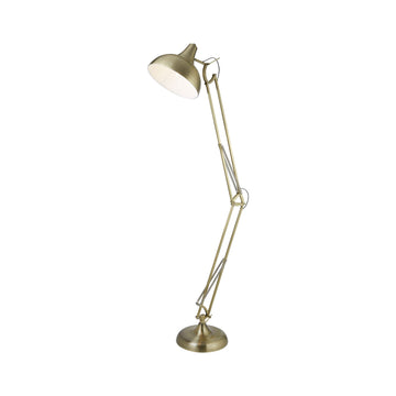 Searchlight Barn 4 Light Pendant With Wood Brown/Black