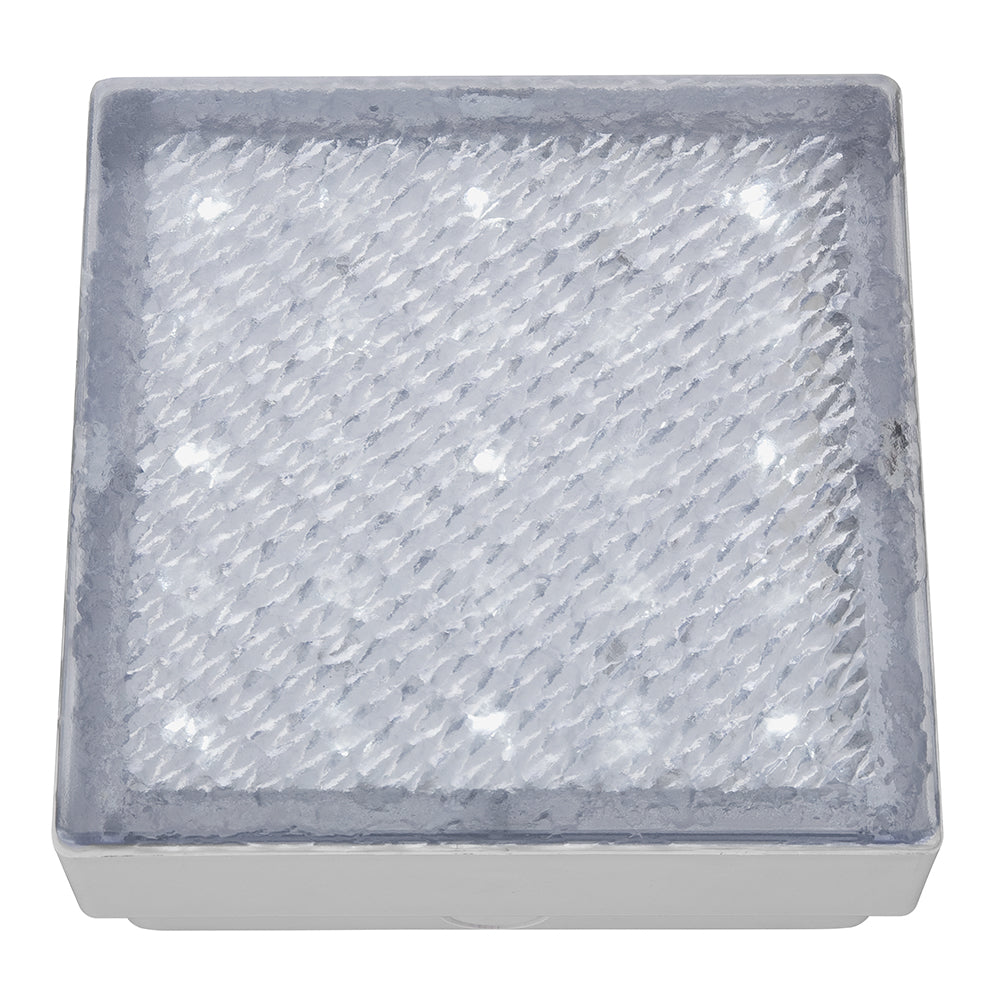 Walkover Clear & White Square LED Recessed Light