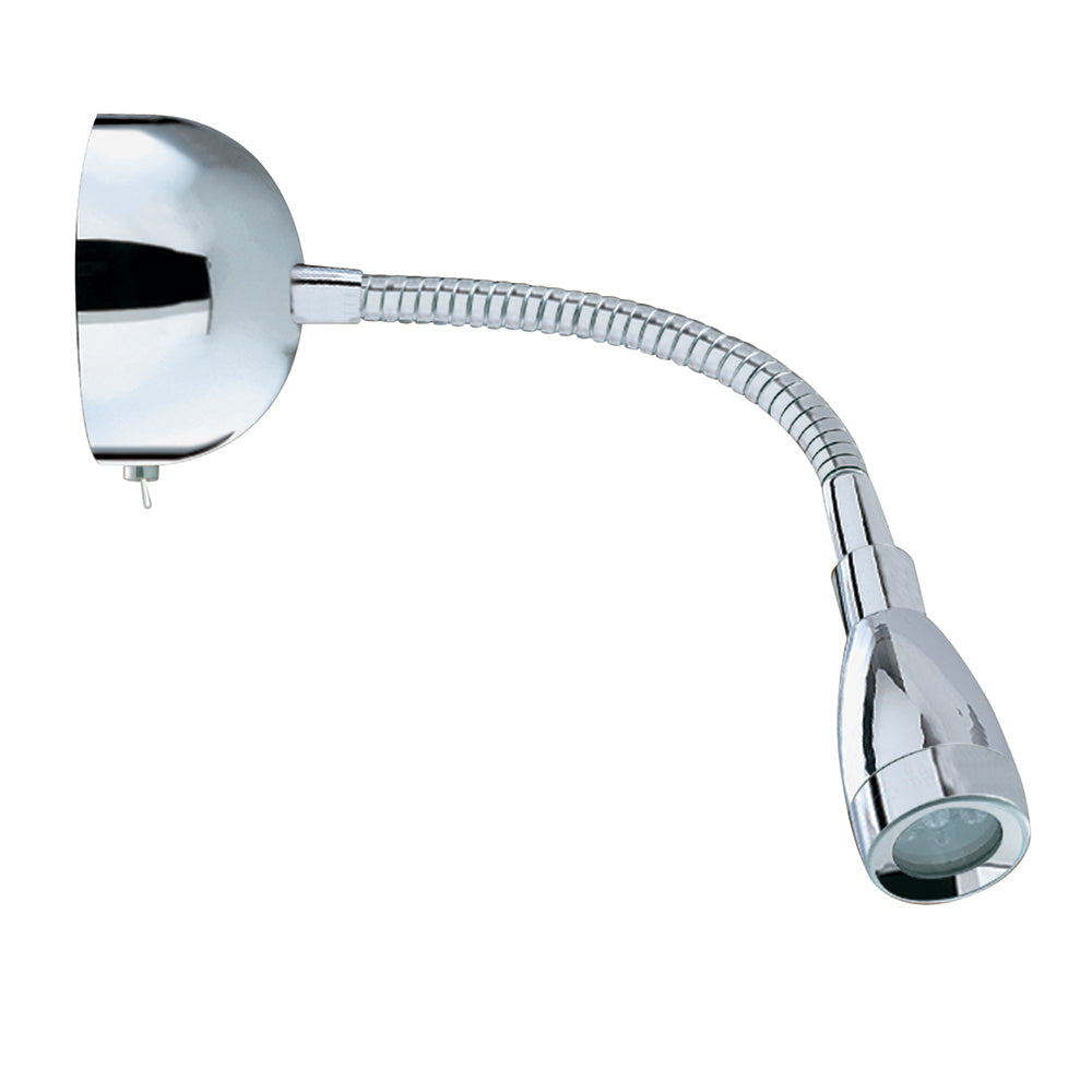 Flexy LED Chrome Adjustable Wall Light