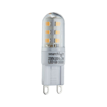 Searchlight Led Lamps Pack 10 X G9 2W 200 Lumens Cool White