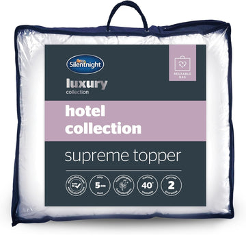Silentnight Hotel Collection Quilted Mattress Topper 5cm
