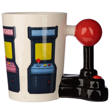 280ml Ceramic Retro Gaming Joystick Handle Novelty Mug