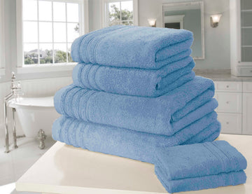 So Soft Zero Twist Hand Towel 100% Cotton 500GSM - Blue