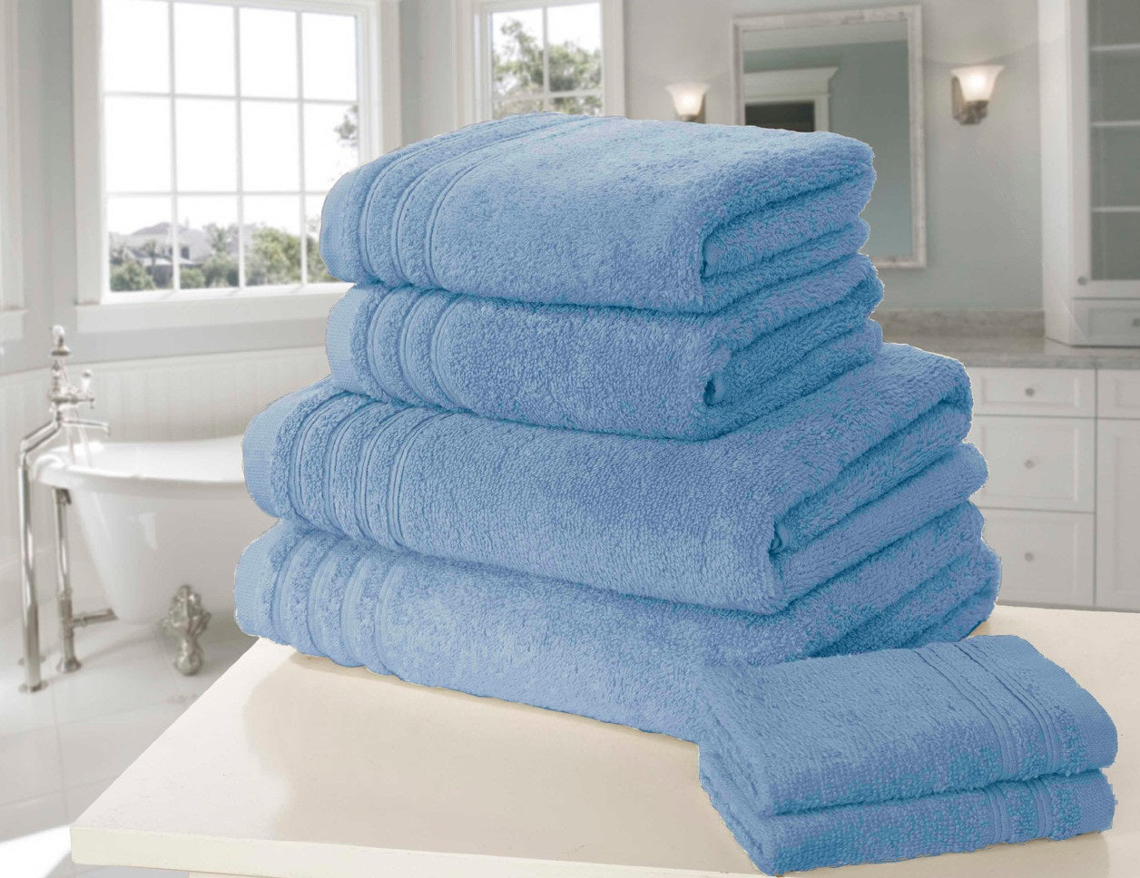 So Soft Zero Twist Hand Towel 100% Cotton 500GSM - Blue