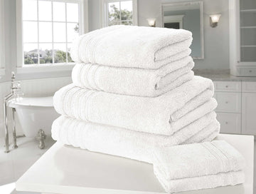2pcs So Soft Face Cloths Towel 100% Cotton - White